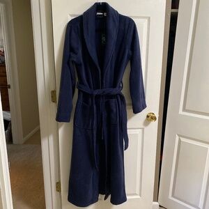 LL Bean Winter Fleece Robe. NWT. M